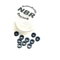 NathoBuilds M3 Ball Stud Washers 2mm - Black 10p