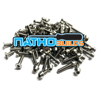 NathoBuilds Titanium Upper Screw Kit DR10 (97PCS)