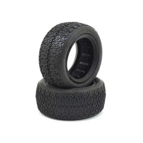 Raw Speed RC Stage Two Front 4WD Buggy Tyres (2) (LONG WEAR SOFT)