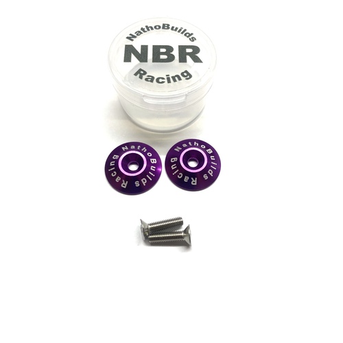 NathoBuilds Wing Buttons- 2pack (Purple)