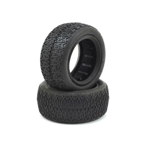 Raw Speed RC Stage Two Front 4WD Buggy Tyres (2)